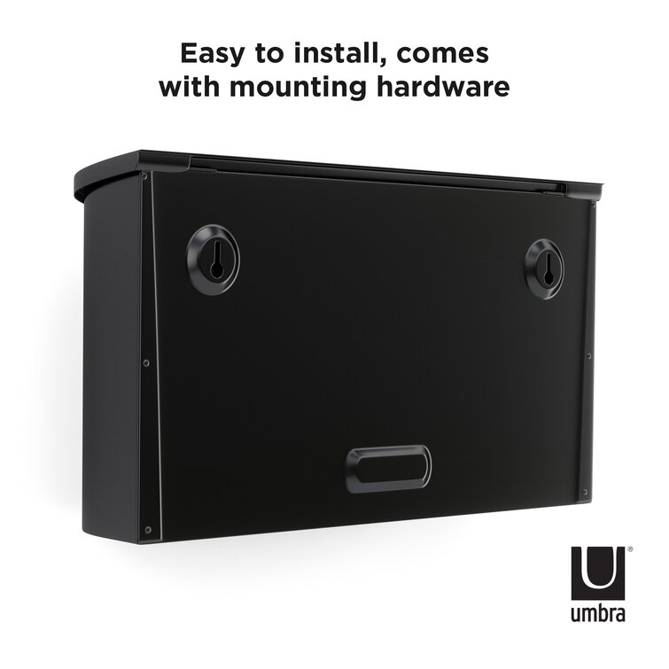 Umbra Steel Wall Mounted Mailbox & Reviews | Wayfair